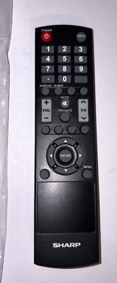 Genuine Sharp 0NYGR10BESPN1 TV Remote Control - NEW! - Image 1 of 2