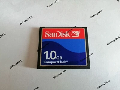 Sandisk  1GB CF  Compact Flash Card 1GB CF Memory card SDCFJ/SDCFB - Image 1 of 3