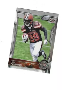 Topps Chrome Refractors #140 Duke Johnson RC 2015 Cleveland Browns - Imagen 1 de 1