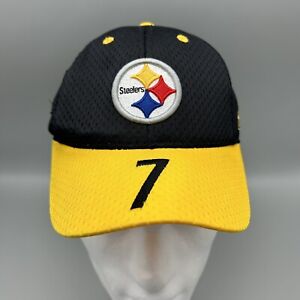 Pittsburgh Steelers Hat Cap Toddler Black Yellow Reebok NFL Players Adjustable 