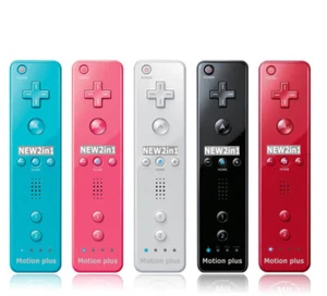 Wii Built Motion Plus Inside Controller For Wii Remote Motion+&Silicone Nintendo - Picture 1 of 11
