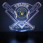 Lampe ventilateur de sport Christian Yelich Milwaukee Brewers MLB DEL de collection 