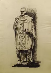 " Ignatzius "Blei/Federzeichnungen/Transparentpapier von Hubert Wedekind - Bild 1 von 2