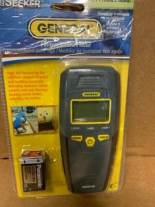 General Tools & Instruments 25000000 Amp Digital Moisture Meter Battery Included - Picture 1 of 3