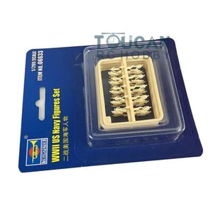 Trumpeter 06633 1/200 Scale WWII US VAVY FIGURES SET Decoration Soldier Model - Picture 1 of 3