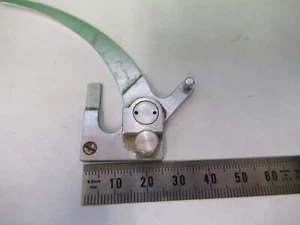 OLYMPUS JAPAN CLIP STAGE MICROSCOPIO PARTE COME DA FOTO 82-A-58 - Foto 1 di 8