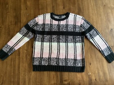 Forever 21 Ombré Striped Soft Knit Sweater Women’s Size Medium NWT - Image 1 of 4