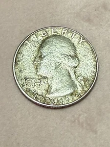 1976 D Bicentennial Quarter - Sandwiched Reeded Rim - Minting Error - Picture 1 of 6