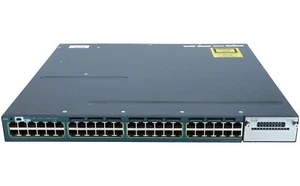 CISCO - WS-C3560X-48P-L - Base LAN PoE Catalyst 3560X 48 ports - Photo 1/3