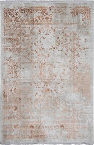 Alfombra moderna tejida a máquina ZENITH 230x160 Cm - fina, alfombra, alfombra, gris, marrón - Imagen 1 de 12