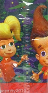 JIMMY NEUTRON PLASTIC TABLE COVER ~ Birthday Party Supplies Decorations Nick - Picture 1 of 1