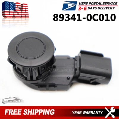 Sensor de estacionamiento de parachoques negro 89341-0C010 para Toyota RAV4 Tacoma Tundra 2014-2018 Foto 1 de 4