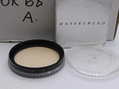 Hasselblad B50 Filter 1x CR1.5 -0 Light Balancing/Color Correction Filter mint - Image 1 of 4