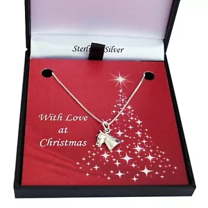 Sterlingsilber Pferd Kopf Halskette IN Weihnachten Geschenk Box für Liebhaber - Bild 1 von 5