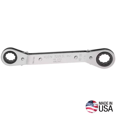 5/8 In. X 11/16 In. Fully Reversible Ratcheting Offset Box Wrench - Image 1 of 4