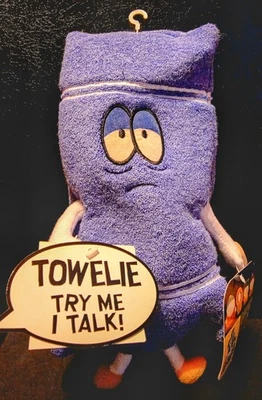 South Park Talking Towelie Plush. 2002 Fun 4 All. Fully working with Tags. Ex. - Image 1 of 2