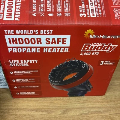 Calentador Mr. Heater Little Buddy 3.800 BTU Foto 1 de 4