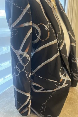 Alberto Makali Jacket Womens  Blazer Long Sleeve jacket suit T black small  NWOT - Image 1 of 4