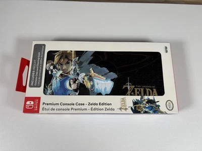 Legend of Zelda Breath Of The Wild Nintendo Switch Estuche de Transporte Tiendas 14 Juegos Foto 1 de 4