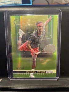 2024 Topps Cromo Tenis Mikael Ymer Verde Lima REFRACTOR/299 - Imagen 1 de 2