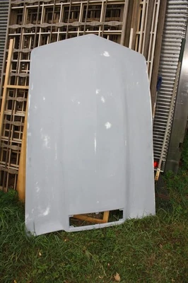 Capó Corvette, 1975 C3 original OEM, sin cuchara. Blanco. Foto 1 de 4