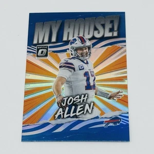 Josh Allen 2021 Panini Donruss Optic Holo My House! Insert Buffalo Bills - Picture 1 of 4