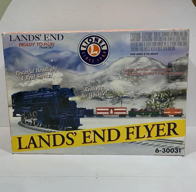 Lionel 6-30031 Lands End Flyer Wisconsin Central Conjunto de Natal EX/Caixa TESTADO - Imagem 1 de 4