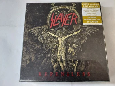 SLAYER Repentless 6.66 Inch 6 x Gold Vinyl Ltd. Box, 2018 Nuclear Blast, OVP ! - Bild 1 von 3