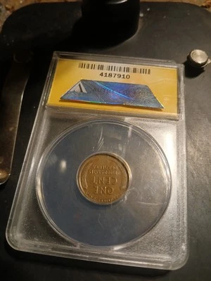  BEAUTIFUL SEMI KEY . Rare 1915 S  Wheat VF 30 ANACS 4187910 B - Image 1 of 4