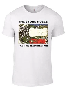 The Stone Roses Resurrection T-shirt Reproduction of 1989 Vintage Tee oasis W - Picture 1 of 1