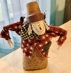 SUPER ENTZÜCKENDE KLEINE HANDGEFERTIGTE SCHEUCHE PUPPE! Erntedankfest/Herbst/Herbst - Bild 1 von 6