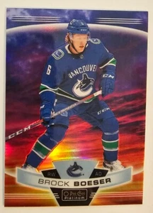 2019-20 O-Pee-Chee Platinum Brock Boeser Sunset Vancouver Canucks  - Imagen 1 de 2