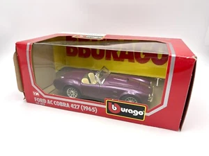 Burago 1/24 Ford AC Cobra 427 (1965) Made In Italy - Picture 1 of 7