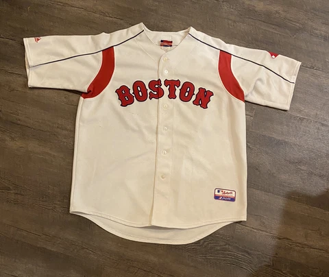 Curt Schilling Boston Red Sox Men's Jersey Size XXL White Majestic Cover