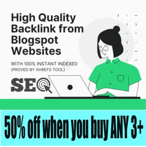 100 HomePage PBN BlogSpot SEO Backlinks (All Dofollow + High Quality) - Picture 1 of 1