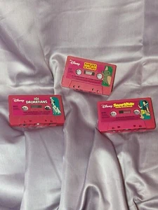 Vintage Disney Cassette Lot Dumbo/Mother Goose/Snow White/101 Dalmations - Imagen 1 de 6