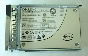 SSD DELL 960 Go 6 Gbit/s TLC 2,5" SATA SSDSC2KG960G8R avec caddie 0X31G3 - Photo 1/5