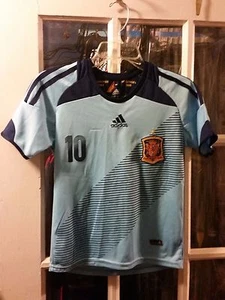 Real Federación Española de Fútbol Cesc Fàbregas ClimaCool Jersey #10 Youth XL - Picture 1 of 10