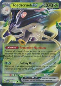 Holo Toedscruel ex -  005/091 Double Rare Paldean Fates Pokemon TCG - Picture 1 of 1