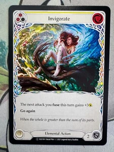 Invigorate Nonfoil Flesh and Blood TCG FABB534 - Picture 1 of 1