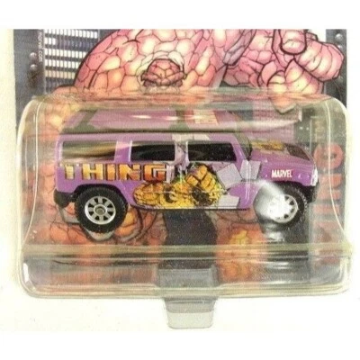 Maisto Ultimate Marvel Series 1 Thing Hummer H2 SUV #17 NEW 2002 - Image 1 of 2