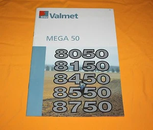 Valmet Mega 50 1996 Traktor Prospekt Tractor Brochure Catalog Depliant   - Bild 1 von 3