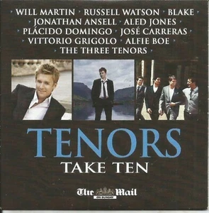 TENORS - TAKE TEN - MAIL ON SUNDAY PROMO MUSIC CD - Picture 1 of 2