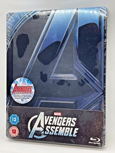 NEW Sealed DISNEY BLU-RAY MARVEL Steelbook - THE AVENGERS - Picture 1 of 3