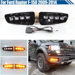 Daytime Running Lights LED DRL Fog Lamp Replacement Bumper For Ford F-150 Raptor - Bild 1 von 9