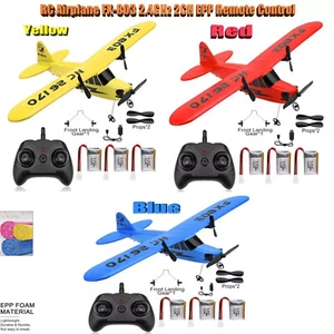Remote Control RC Airplane Aircraft Drone 2.4 Ghz Glider Model EPP Foam Plane - Picture 1 of 35