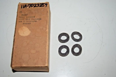 48-52 Ford truck pickup felt washer window regulator to glass lower channel NOS - Image 1 of 4