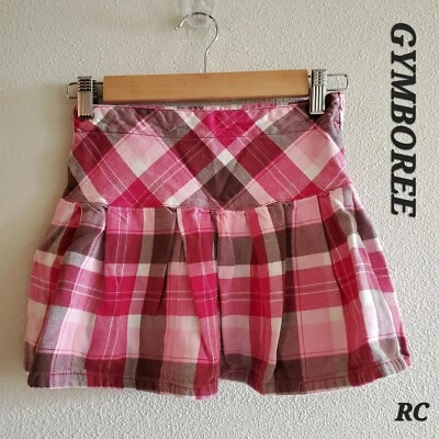 Faldas Gymboree Niñas 8(M) Rojo Cuadros  Foto 1 de 4