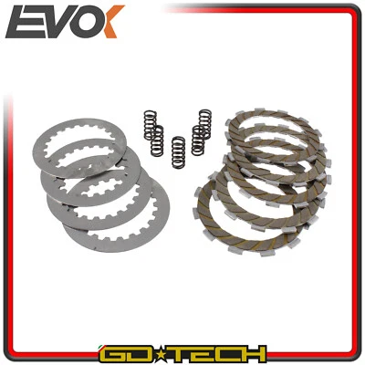 KIT FRIZIONE 5 DISCHI KEVLAR DERBI APRILIA GILERA 50 2T SERIE MOLLE RINFORZATE - Imagen 1 de 2