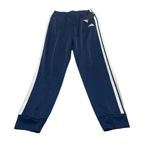 Adidas Jungen Sporthose Gr. XL (18-20) dunkelblau Jogginghose Regular Fit - Bild 1 von 8